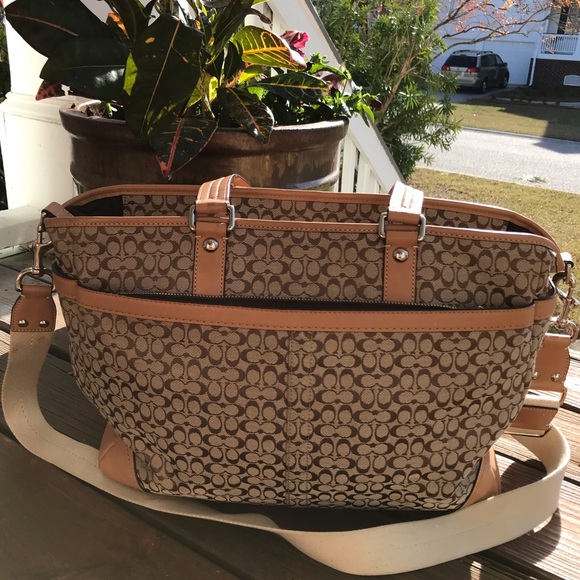 Coach diaper bag